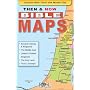 Then and Now Bible Maps - Fold out Pamphlet