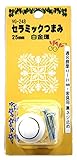 WAKI セラミックつまみ 25mm 白金環 VG-248