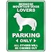  BERNESE MOUNTAIN DOGS LOVERS PARKING ONLY  PARKING SIGN DOG