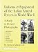 Uniforms & Equipment of the Italian Armed Forces in World War I by Spencer A. Coil ISBN 0764325361