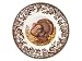 Spode Woodland Turkey Dinner Plate 10- 1/2 inch