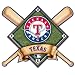 MLB Texas Rangers High Definition Clock