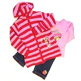 Strawberry Shortcake Young Girls 3-Piece Sweater Set