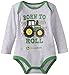 John Deere Baby-Boys Newborn Born To Roll Bodyshirt