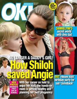 OK Weekly Magazine Angelina Jolie September 24, 2007 Issue (Audrina Partridge, America Ferrera, Britney Spears)