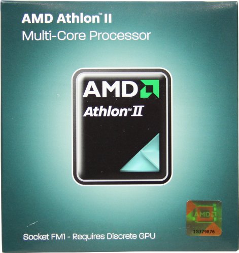 AMD Athlon II X4 631 2.6GHz 4x1 MB L2 Cache Socket FM1 100W Quad-Core Desktop Processor - Retail AD631XWNGXBOX