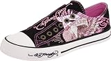 Ed Hardy Women's Lr Shimmer Slip-On Fashion Sneaker