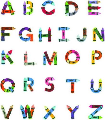 Bernina Artista Embroidery Machine CRAYON ALPHABET