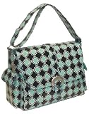 Kalencom Laminated Buckle Bag Geo Mirror Aqua マザーズバッグ KC0001-22 GEO