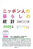 ニッポン人の暮らしの統計 (2005年版生活者アンケート編)/