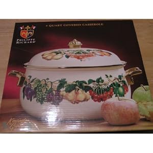 4 Qt Covered Casserole by Philippe Richard