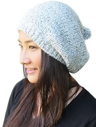 Handmade Alpaca Natural Fiber Rasta Hat - Cookies n Cream (100% knitted by hand)