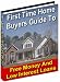 Home Buyers Guide To Free Money And Low Interest Loans