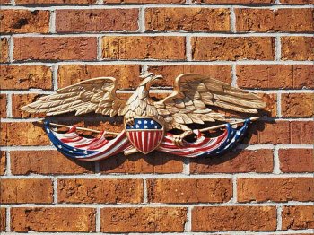 Eagle - 24" Patriotic Plaque