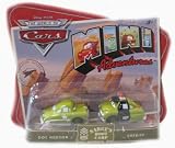  : Disney CARS Mini Adventures Sarge's Boot Camp 2-Pack Doc Hudson & MP Sheriff