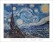 Vincent Van Gogh Starry Night Poster Art Gough Print NR - 22" x 28"