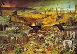 Bruegel the Elder, Pieter - The Triumph of Death. Hand Painted Reproduction Oil on canvas