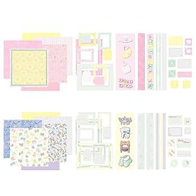 Baby Girl Scrapbook Double Page Pack