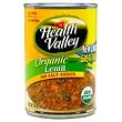 Health Valley Lentil Soup No Salt Added, 15 Ounce Cans (Pack of 12)