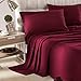 Honeymoon 1800 Brushed Microfiber Bed Sheet Set, Ultra Soft, Twin - Fuchsia