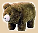 Plush "Brandy" Footstool