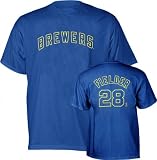 Prince Fielder Milwaukee Brewers Toddler Name and Number T-Shirt
