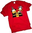 Trick Or Treat -- Halloween -- Garfield Adult T-Shirt