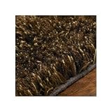 Boulevard Chocolate / Tan Shag Rug Size: Scatter / Novelty 2' x 3'
