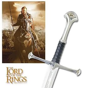LOTR Anduril, Wood Display