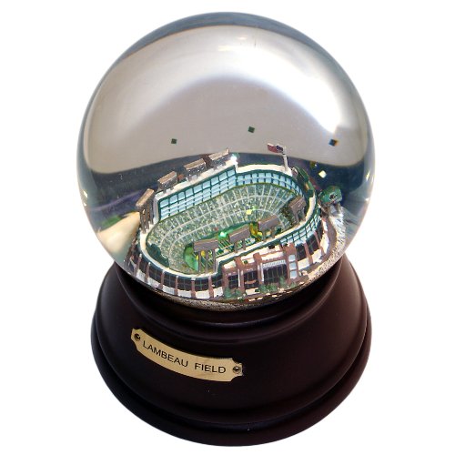 NFL Green Bay Packers New Lambeau Field Musical Snow Globe