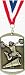 Cheerleading Medals - 2.75'' Die Cast Dog Tag Medals CHEERLEADING