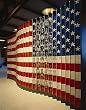 Ellis Island Flag and Faces Exhibit Photograph - Beautiful 16"x20" Photographic Print by Carol M. Highsmith