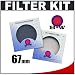B+W 67mm TWO Glass Filters Kit with B+W UV and Circular Polarizer Filter for Canon, Nikon, Olympus & Pentax Lenses with 67mm Filter Size