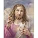 Carded 8"x10" Prints for Framing - Jesus Blessing - Linen Paper - 7 and 4 Color Process Printing