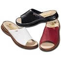 Rieker Leder-Pantoletten / Sandale / Pantoletten / Schuhe