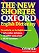 Software : The New Shorter Oxford English Dictionary