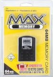 Max Memory 64mb Inc 10 Classic Retro Games (PS2)