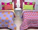 LittleMissMatched Kooky Flowers Bed In A Bag, Queen Size
