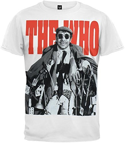 The Who - Mens Getting In Tune T-shirt Large White