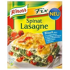 Knorr Fix f�r Spinat Lasagne, 19er Pack (19 x 74 g Beutel)