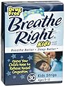 Breathe Right Nasal Strips For Kids, 30-Count Boxes (Pack of 2)