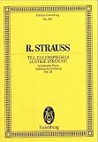Till Eulenspiegels lustige Streiche, Partitur