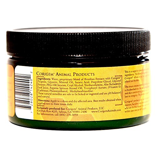 4 oz. Corigem Balm Pet Wound, Itch, and Infection Skin Care Great