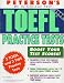 Book Peterson's Toefl Practice Tests (Peterson's TOEFL CBT Practice Tests (W/Cassettes))