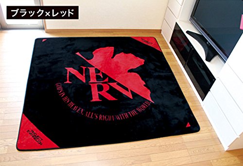 エヴァンゲリオン新劇場版 センターラグ NERV ブラック