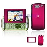 UT QuickFire GTX75 Cell Phone Rose Pink Rubber Feel Protective Case Faceplate Cover