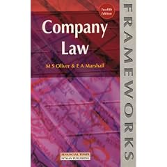 Company Law (Frameworks Series)