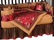 JoJo Designs 9-Piece Baby Crib Bedding Set - Oriental Garden Asian Brocade