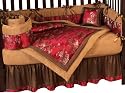 JoJo Designs 9-Piece Baby Crib Bedding Set - Oriental Garden Asian Brocade