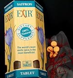 Exir, Saffron Dietary Supplements 120-tablets the Worlds Most Exotic Spice Is the Most Beneficial to Health (See the Benefits in Health)